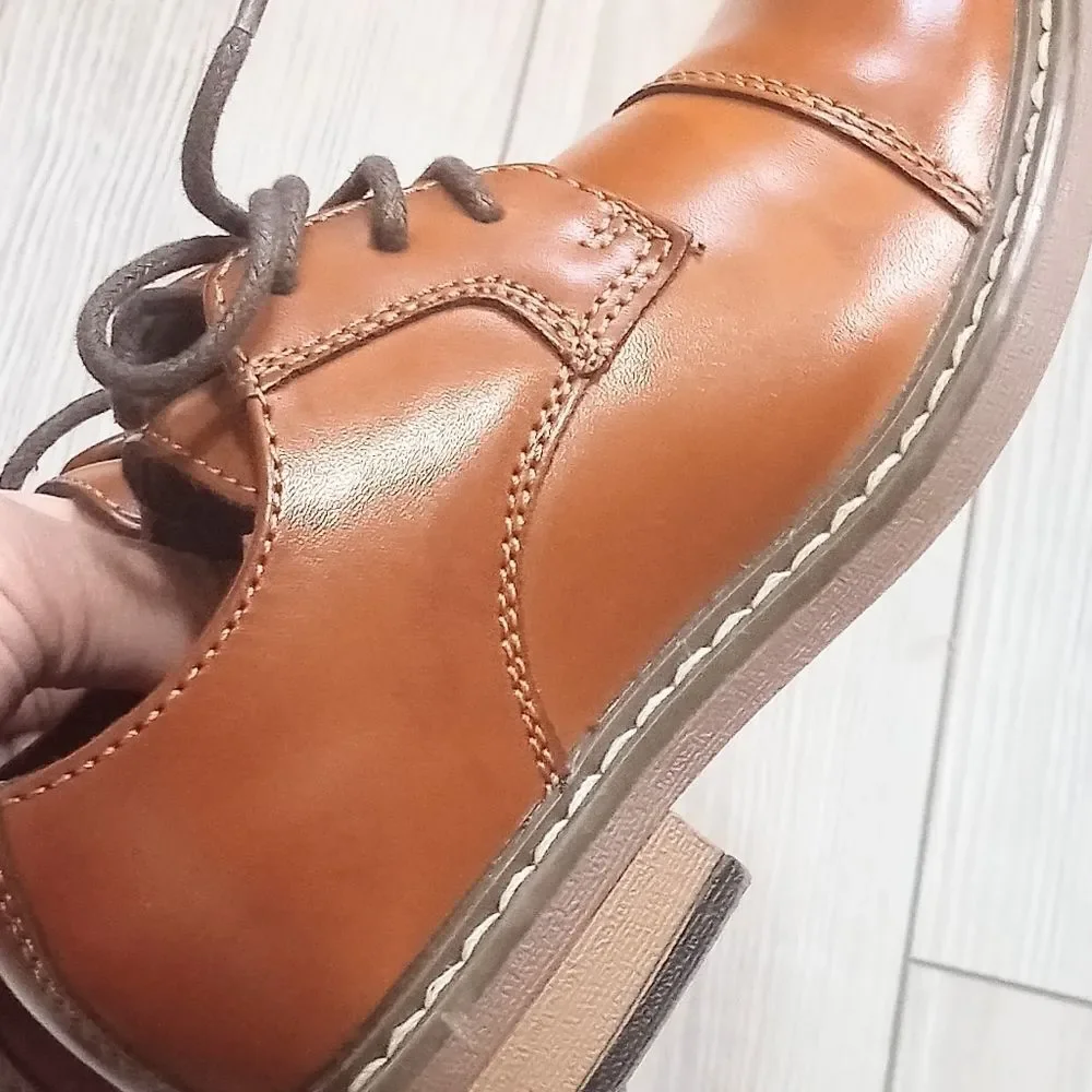 (S-4257) Bruno Marc Boy’s Dress Oxford Formal Shoes Sz 11